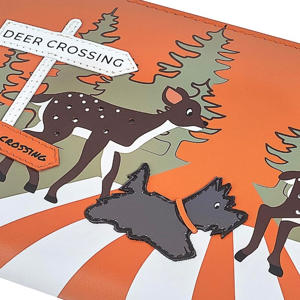 NWT Radley London Hello Deer Large Zip Around Matinee Wallet - Picture 7 of 7
